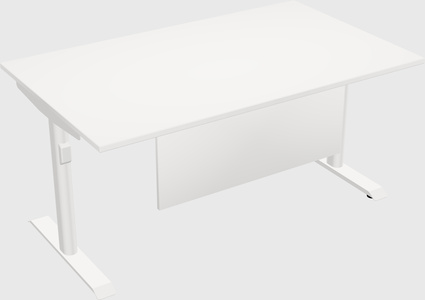 Dual motor electric desk
