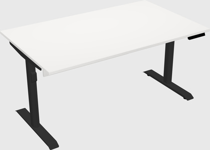 Dual motor electric desk