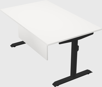 Dual motor electric desk