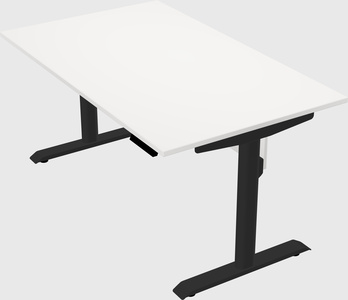 Dual motor electric desk