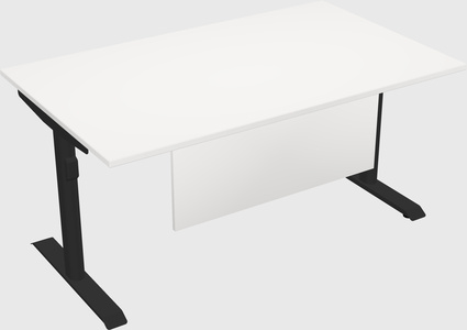 Dual motor electric desk