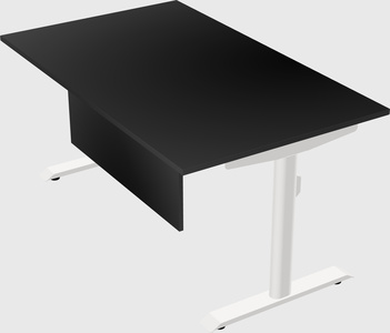 Dual motor electric desk