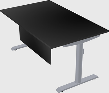 Dual motor electric desk