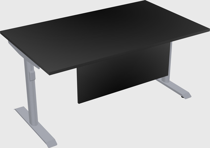 Dual motor electric desk