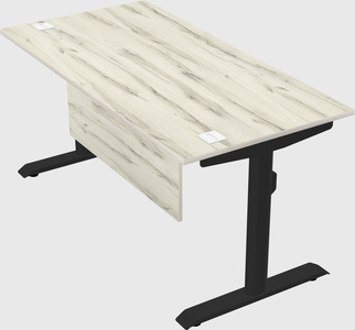 Dual motor electric desk