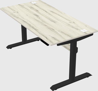 Dual motor electric desk