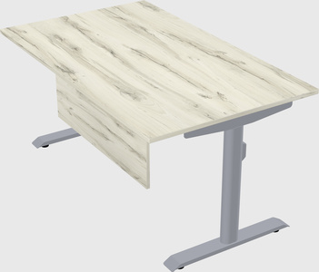 Dual motor electric desk