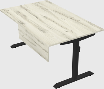 Dual motor electric desk