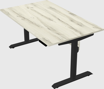 Dual motor electric desk