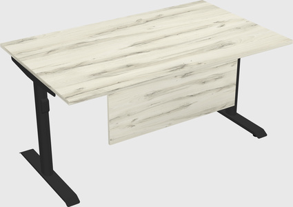Dual motor electric desk