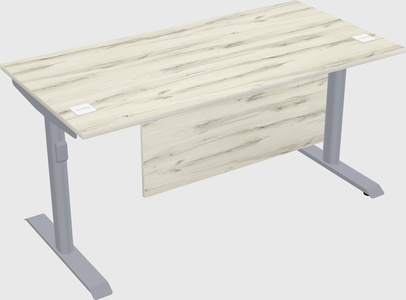 Dual motor electric desk