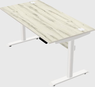 Dual motor electric desk