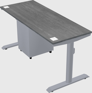 Dual motor electric desk