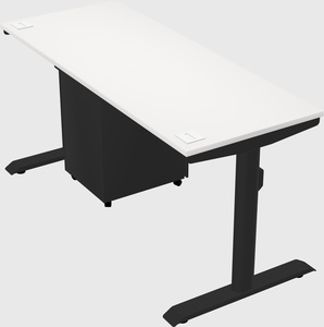 Dual motor electric desk