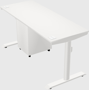 Dual motor electric desk