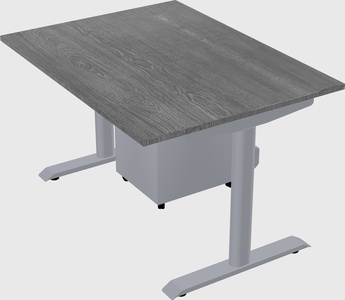 Dual motor electric desk