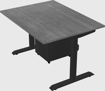 Dual motor electric desk