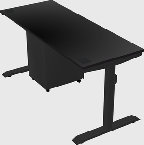Dual motor electric desk