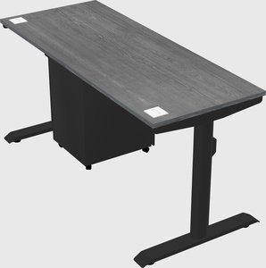 Dual motor electric desk