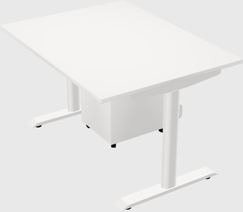 Dual motor electric desk