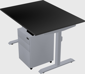 Dual motor electric desk