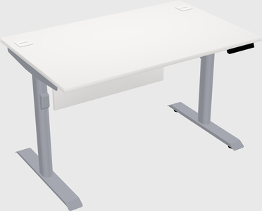 Dual motor electric desk