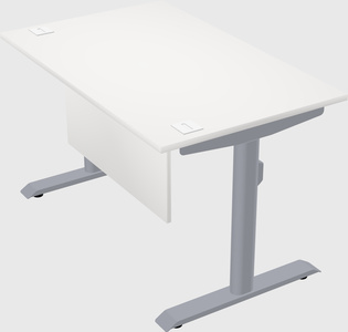 Dual motor electric desk