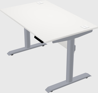 Dual motor electric desk