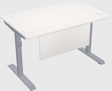 Dual motor electric desk