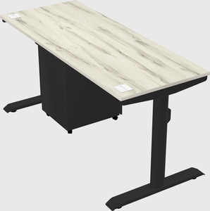 Dual motor electric desk