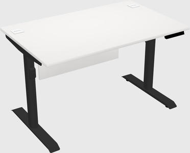 Dual motor electric desk