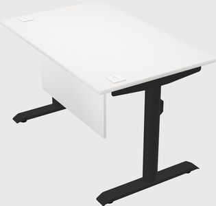 Dual motor electric desk
