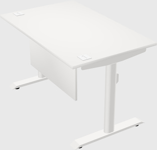 Dual motor electric desk