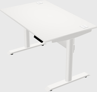 Dual motor electric desk