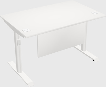 Dual motor electric desk