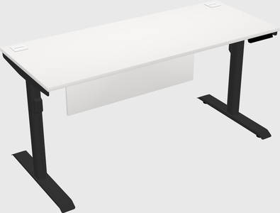 Dual motor electric desk