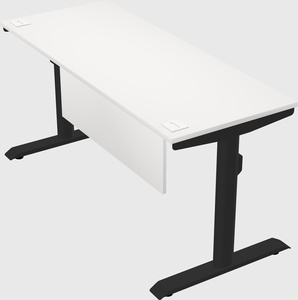 Dual motor electric desk