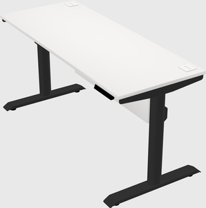 Dual motor electric desk