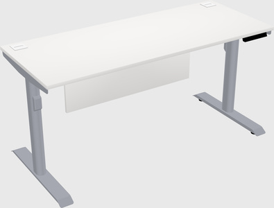 Dual motor electric desk