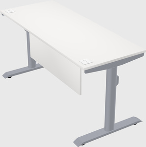 Dual motor electric desk