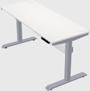 Dual motor electric desk