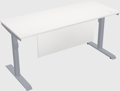 Dual motor electric desk