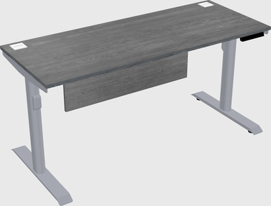 Dual motor electric desk