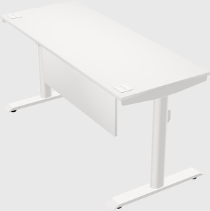 Dual motor electric desk