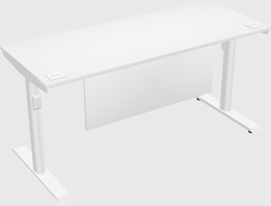 Dual motor electric desk