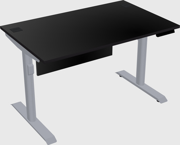 Dual motor electric desk