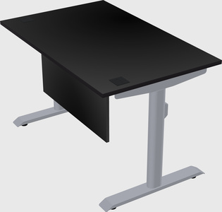 Dual motor electric desk