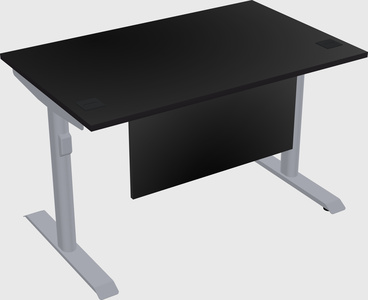 Dual motor electric desk