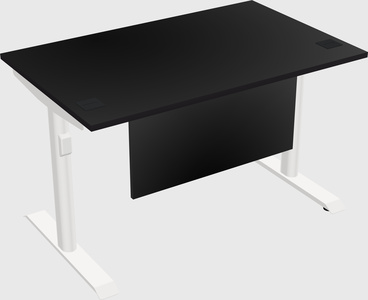Dual motor electric desk