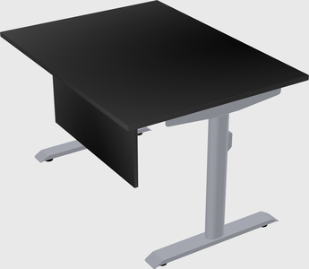 Dual motor electric desk